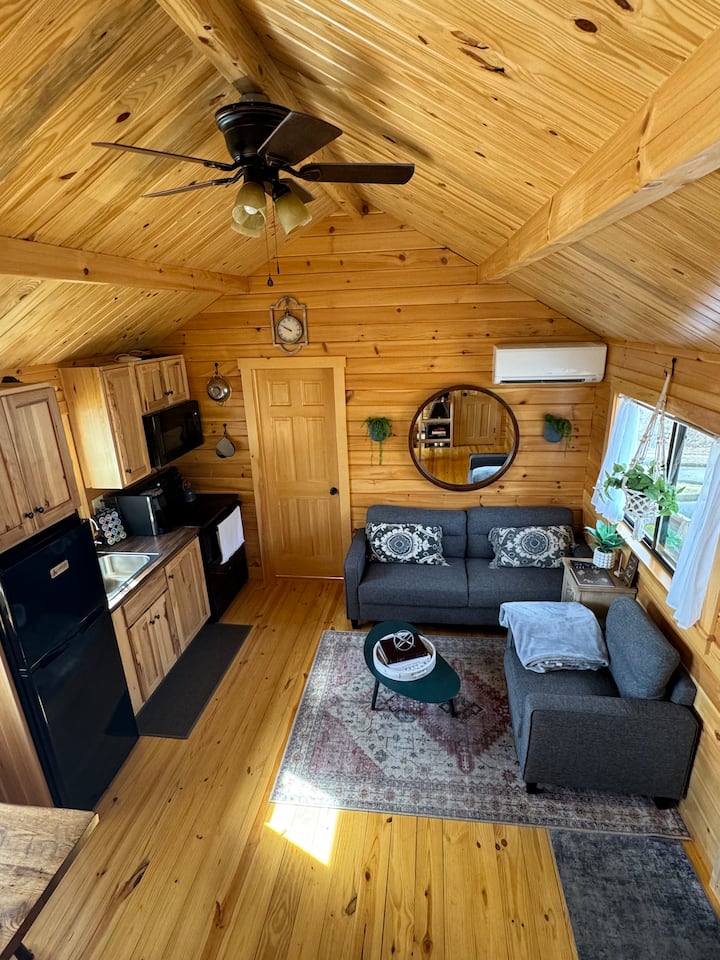 Private Tiny Cabin Sauna&hot Tub Farm View - Pennsylvania