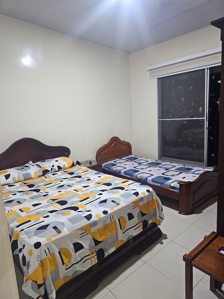 Kamer met comfortabele bedden die je de beste rust geven