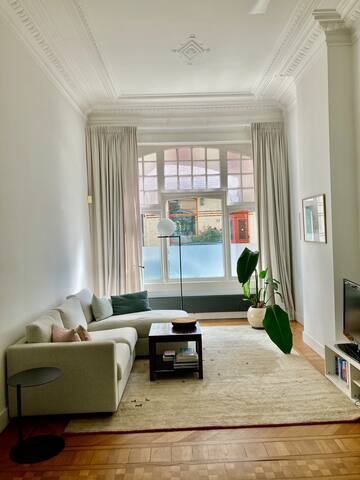 Art Nouveau house with beautiful garden