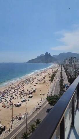 Ipanema beach with a rooftop gallery image 2
