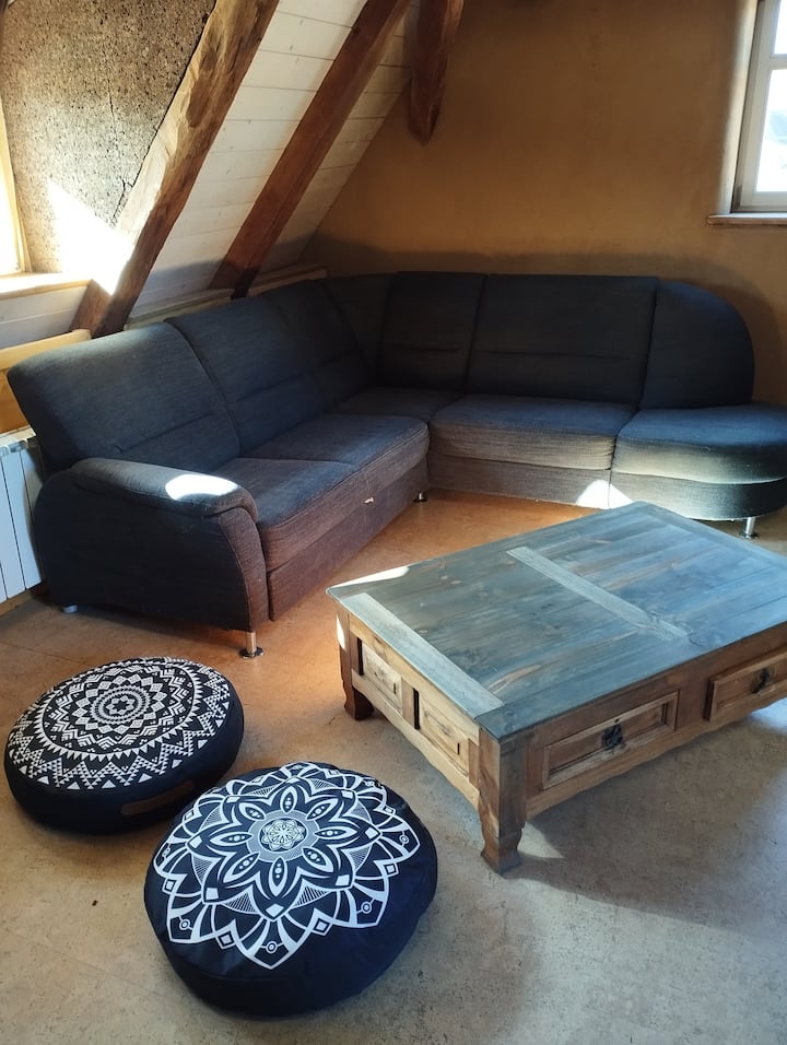Gemütliche Dachwohnung Im Fachwerkhaus - Nidda