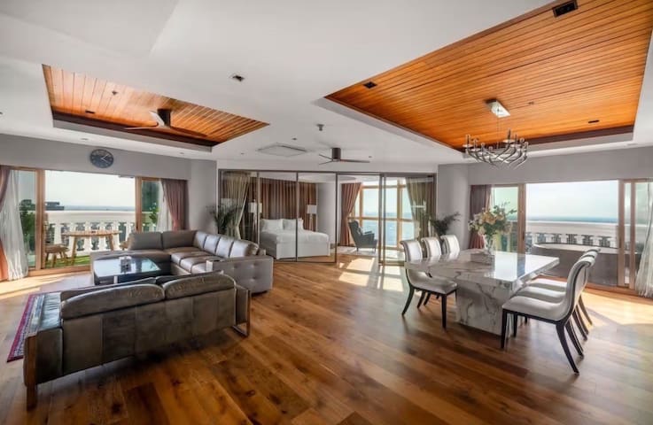 Suite1 Jacuzzi River 3BR(49F)Thai style breakfast*