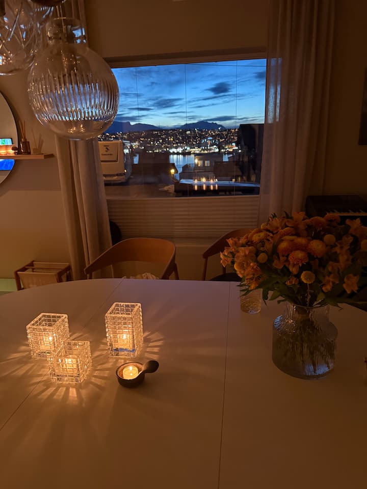 Sentralt Hus Med Havutsikt/byen. Nært Fjellheisen - トロムセー