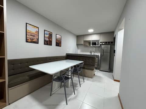 Imóvel de sucesso: Luxury apartment 100 meters from Salvador Shopping em Caminho Das árvores