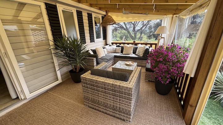 Mobil-home Climatisé Parc Montana Gassin/st Tropez - Gassin
