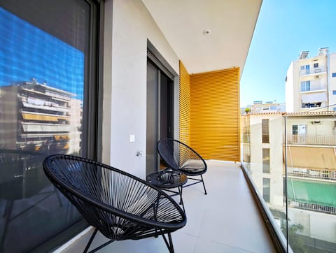 2 BD Modern Design Apartment Private Parking 3th