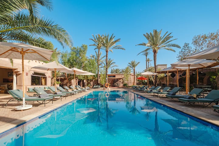 Dar 55 Villa 10 Chambres, Piscine Chauffée & Spa - Marrakesh