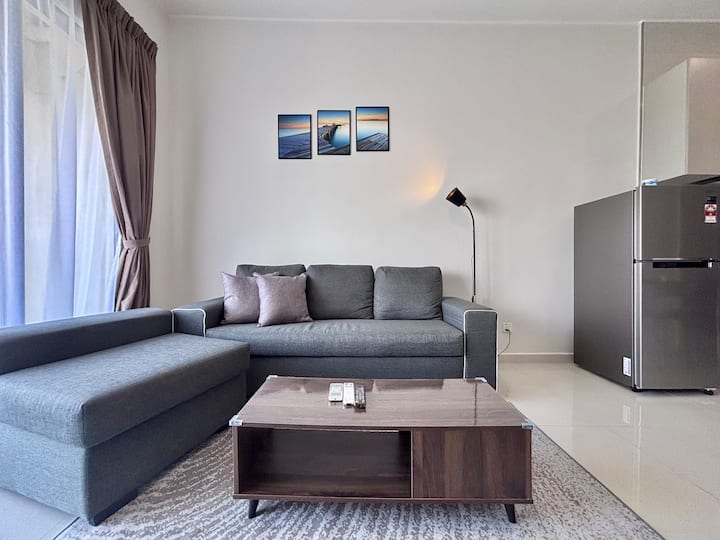 Cozy 2room4pax/dangabay Amberside/jbtown Near Ciq - Johor