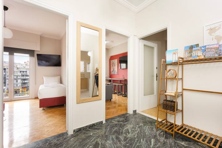 Ηλιόλουστο άνετο διαμέρισμα 3υπν, δίπλα από μετρο gallery image 5