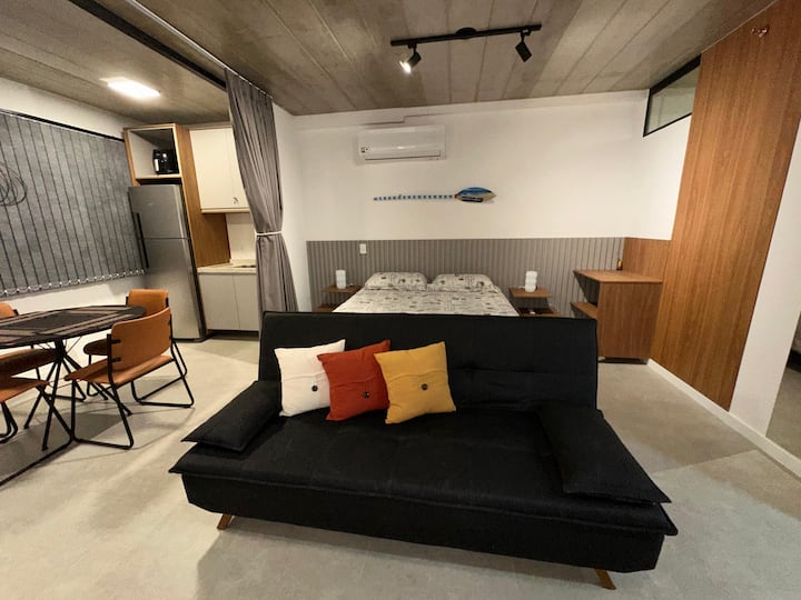 Studio Moderno A 5 Minutos Da Praia Do Tenório - Ubatuba