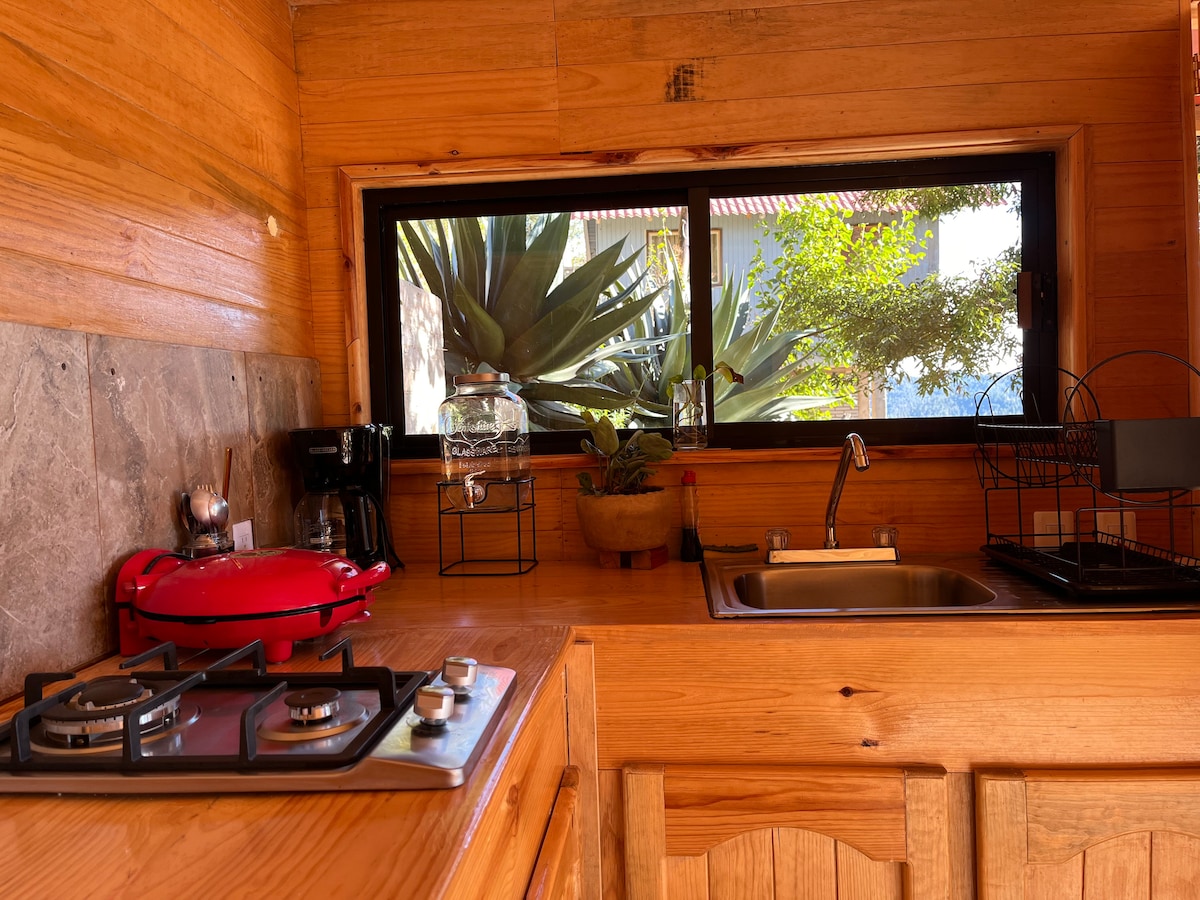 Top performing Airbnb: Arrebol Cabin in Oaxaca