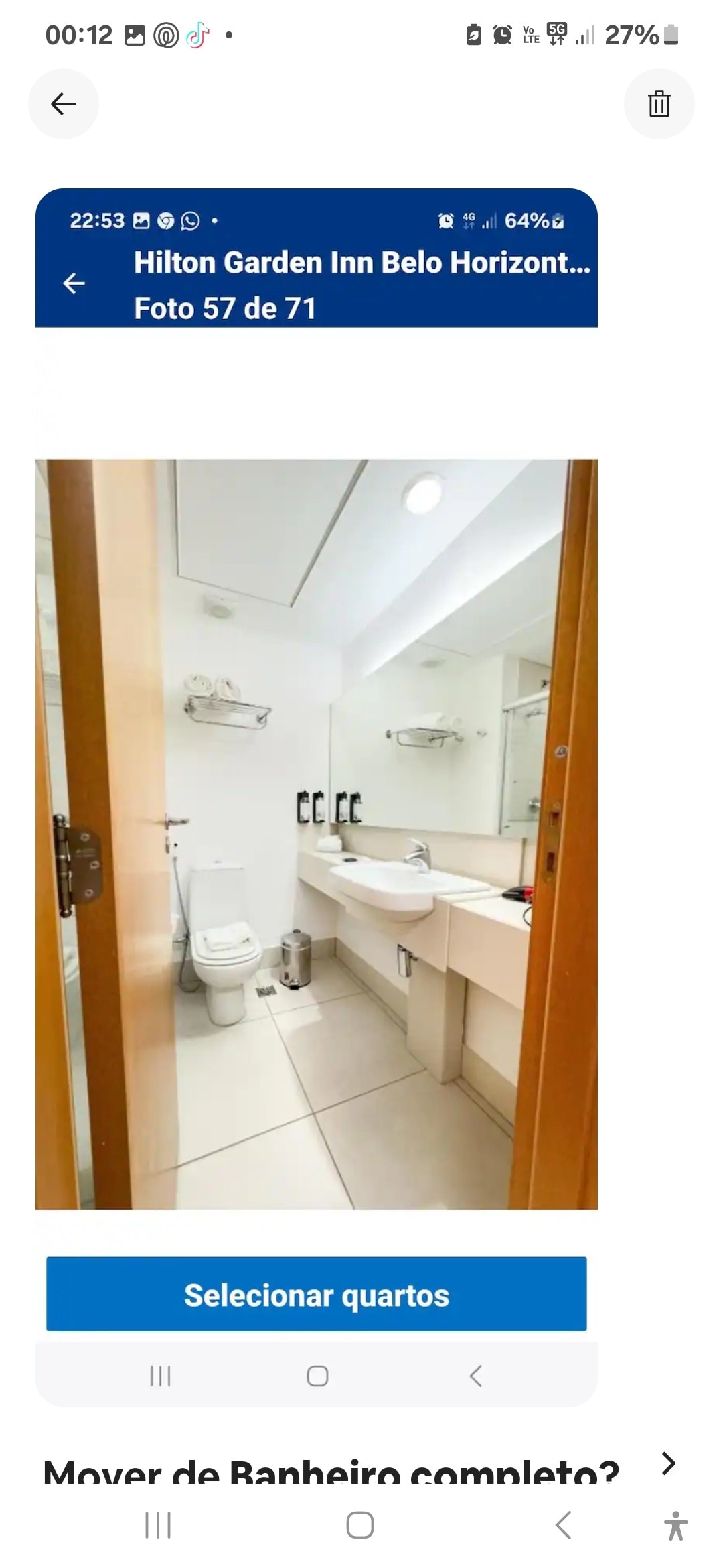 Top Airbnb: Superior Economy Suite ! ! ! Hilton Garden BH em Cidade Jardim