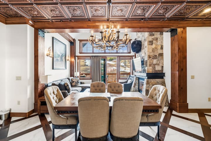 One Ski Hill Place 2BR Penthouse B | Slopeside, Spa Access & Bowling | Sleeps 7