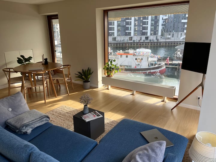 Waterfront Flat With Canal View Balconies - Copenhaguen