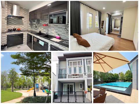 Townhome next to KhenNaKhon Lake