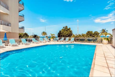 Top and complete apartment on the beachfront of Barra da Tijuca