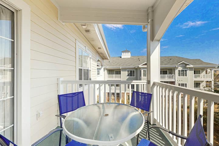 2br Condo With Private Balcony, W/d & Pool - Myrtle Beach