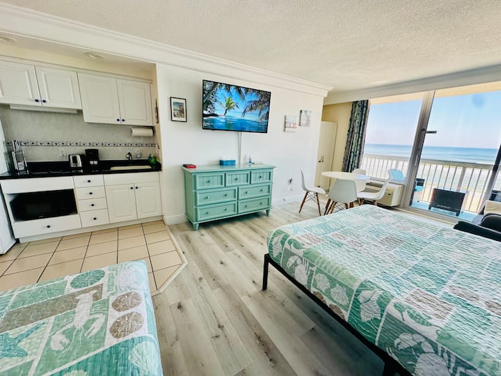 Open Pool Lovely Oceanfrontstudio W/privatebalcony - 데이토나비치
