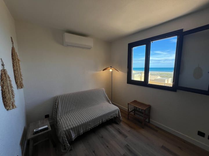 Maisonnette Entièrement Rénovée Avec Vue Mer - Leucate