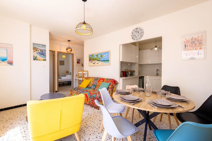 Valras-loc Appartement Cosy A 150m De La Plage - Sérignan Plage