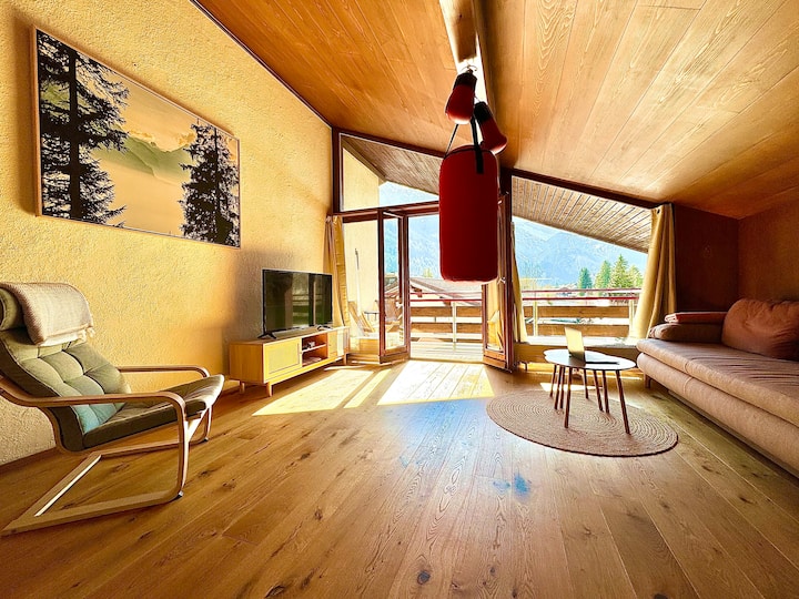 Amazing River And Mountain View Apartment - Kandersteg