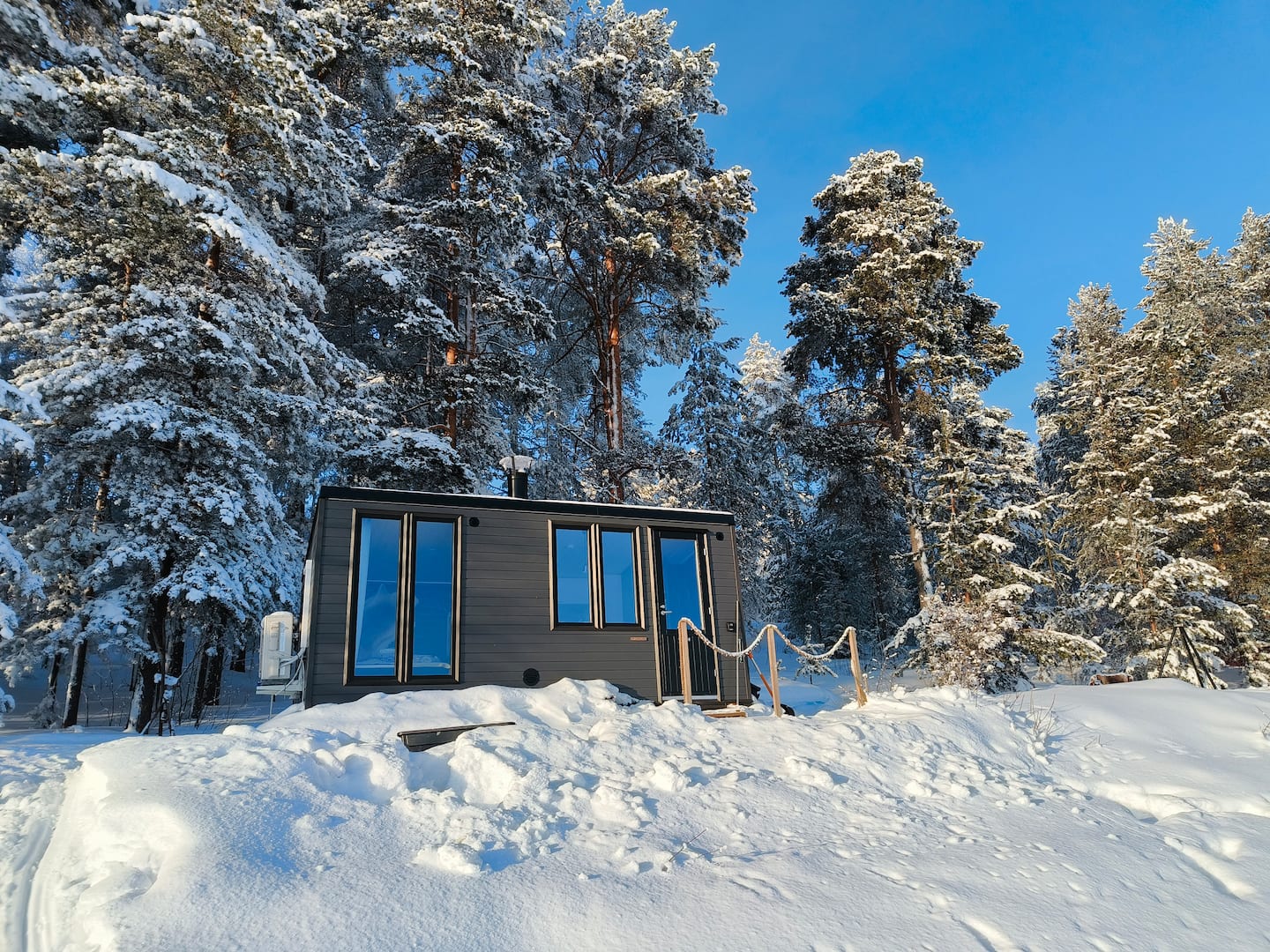 Tiny Home Under The Pine Trees ~ Near Nature,sauna 3