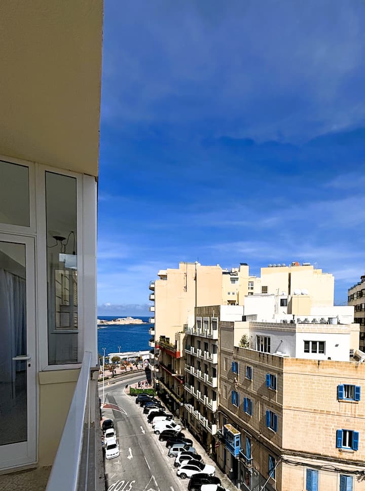 Sliema Penthouse 3 Ensuite Bedrooms Seaview Zero55 - Valletta
