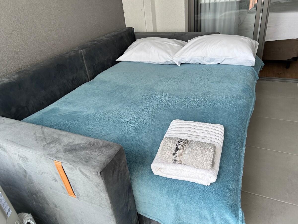 Airbnb em destaque: Wood Studio 7 km AirPort - GRU Cond. High Standard em Guarulhos