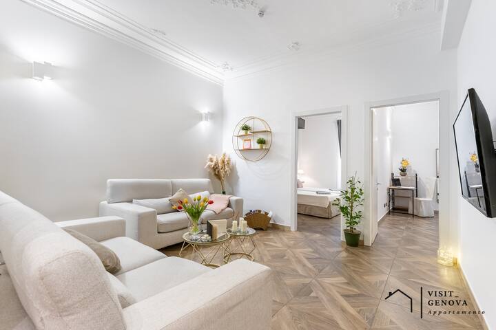Visit_genova New Family Apartment, 4 Bedrooms - Genoa