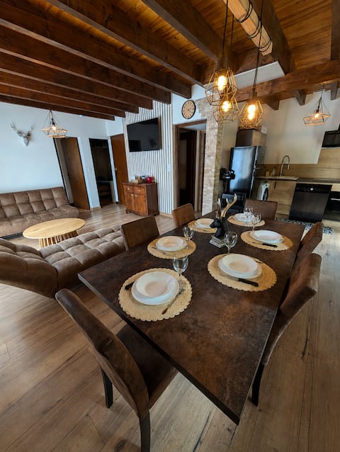 Chalet for 10 people • 2 living spaces • Close to Saint-Lary
