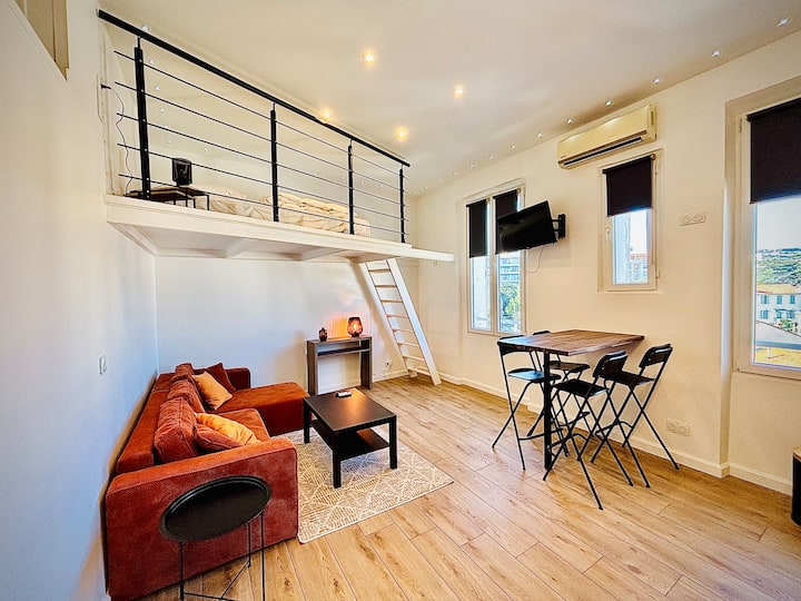 Studio Cosy – 8 Min à Pied Du Palais & Plage - Cannes