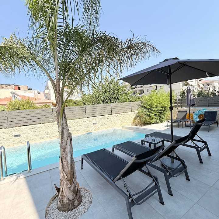 Galanakis Luxury Villa (Comfortable Parking) - La Canée