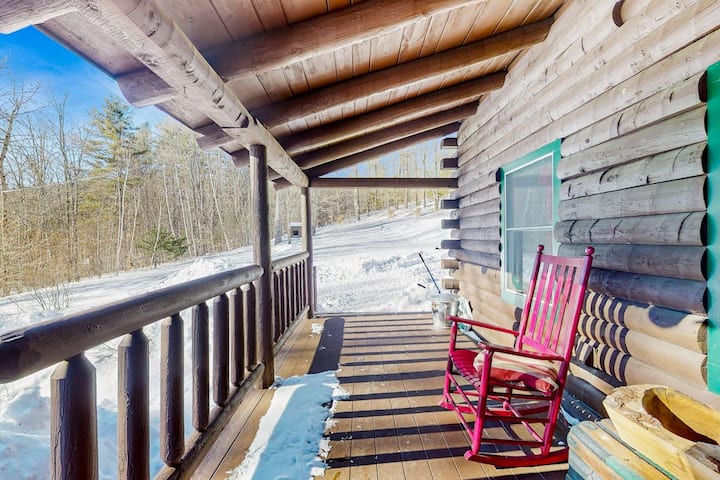 3br Cabin, Dog-friendly, Bbq, Balcony, W/d, Wifi - Silver Lake State Park, Barnard