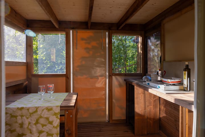 Glamping Sento Il Cucù :Casetta Angiolina - Pontremoli