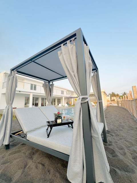 minimalist beach house