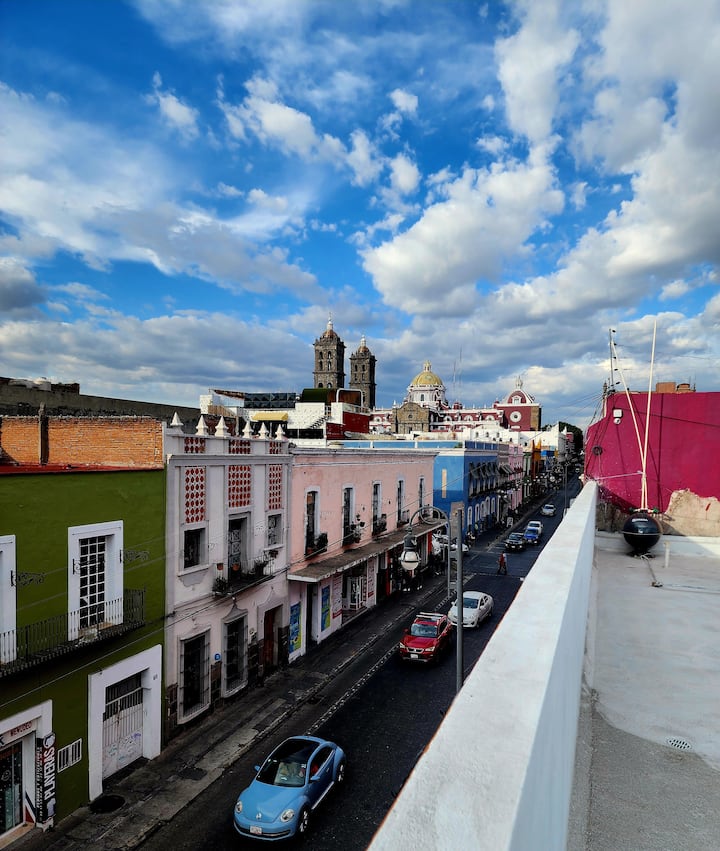 Casona San Marcos | 16+huéspedes| Centro Histórico - Puebla