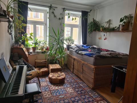Erfolgreiche Airbnb-Immobilie: Apartment in Leipzig, Connewitz in Connewitz