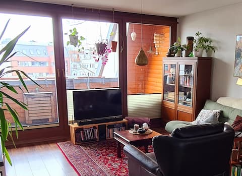 Top performing Airbnb: A feel-good oasis in Lindenau in Leipzig