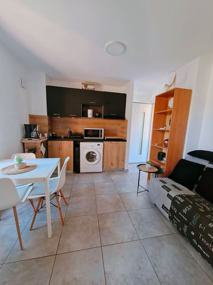 Saintcyprien  Joli T2 Plain-pied 2 Km Des Plages. - Porto-Vecchio