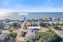 Serene West End Retreat Two Minute Walk to Beach! rental in Oak Island