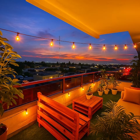 King Bed | Wifi | 10min to Airport | Biétry