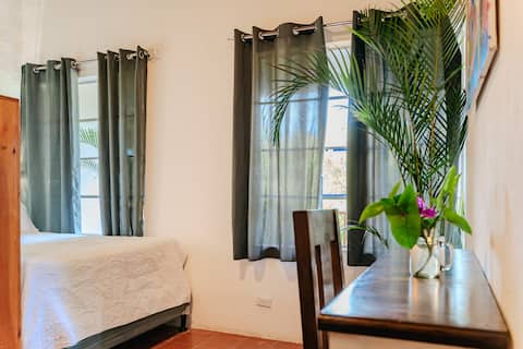 1 Queen Size Bed, private Bathroom