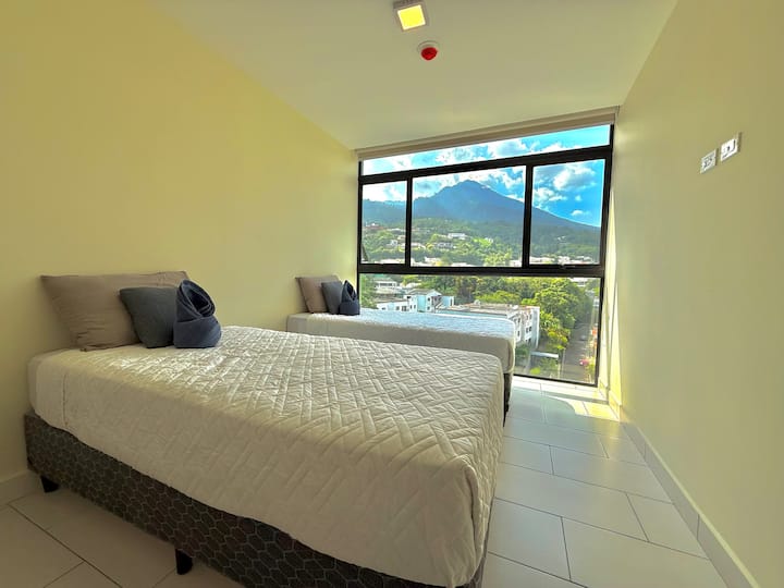 Izba s dvoma lôžkami a úžasným výhľadom