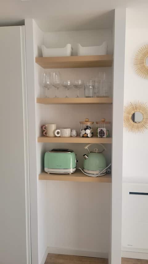 Successful Airbnb property: La Régate Beachfront studio, garden, bicycles in Lion Sur Mer