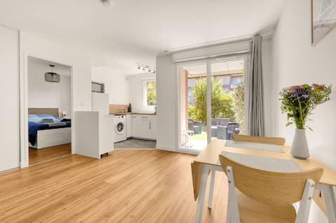 L'Aerogreen: Fully-equipped 2-room apartment with terrace