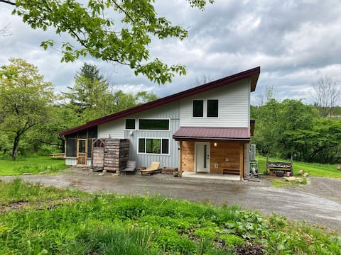 Eco-Modern Home in Pine Forest Sanctuary