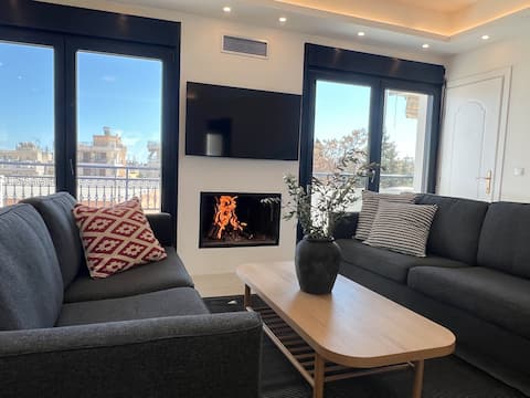 160m2 Maisonette with Terrace & Garage