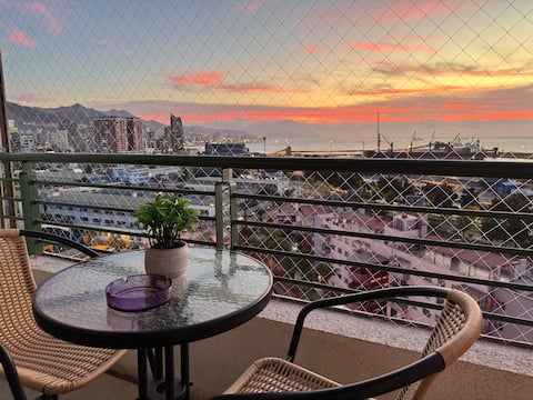 Modern, Panoramic Ocean View • Parking • 2D+2B