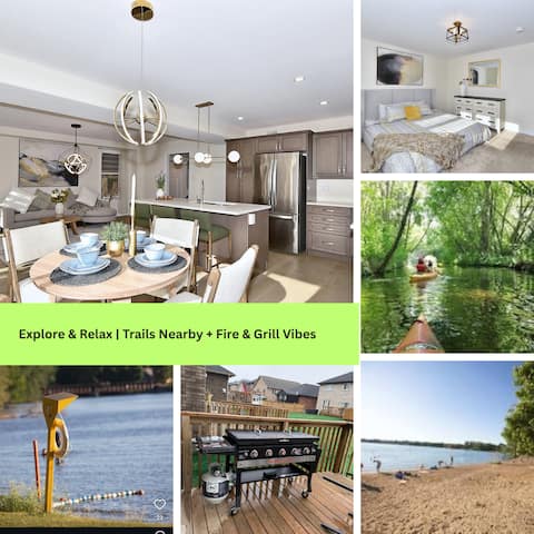 2163SQf, 10 Min Beavermead Beach & DT, Trails, BBQ