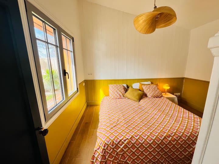 Deux lits de 90 rapprochés pour faire un lit King size
